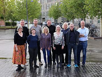 Forskningsrådet poserer udenfor