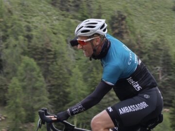 Martin Jørgensen på cykel